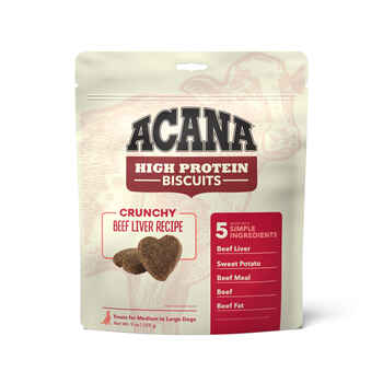 ACANA Crunchy Beef Liver Recipe High-Protein Dog Treats Large 9 oz Bag product detail number 1.0
