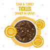 Weruva BFF Tuna & Turkey Tickles Recipe Pouches Wet Cat food 12 3-oz Packs