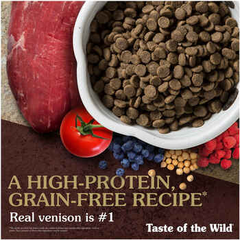 Taste Of The Wild Grain Free Pine Forest Recipe Venison Dry Dog Food