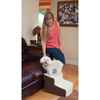 Pet Gear Easy Step II Deluxe Soft Step Dog & Cat Stairs with 2 Steps - Oatmeal/Chocolate 