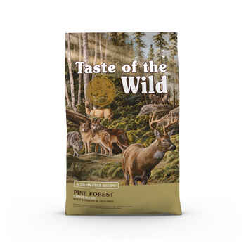Taste of the Wild Pine Forest Canine Recipe Venison & Legumes Dry Dog Food - 14 lb Bag product detail number 1.0