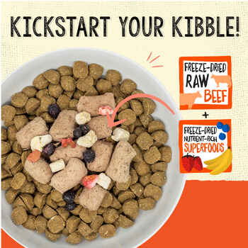 Stella & Chewy's Freeze Dried Raw Grass-Fed Beef Meal Mixers SuperBlends Dry Dog Food Topper