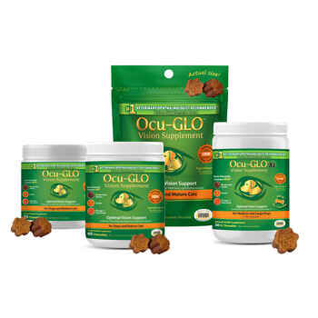 Ocu-GLO Vision Supplement Chewables XL for Medium to Large Dogs 30 Ct Bottle