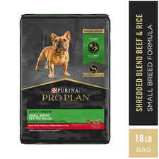 Purina Pro Plan Small Breed Shredded Blend Beef & Rice Dry Dog Food-product-tile