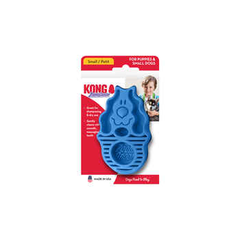 KONG Dog ZoomGroom Multi-Use Brush - Boysenberry Small product detail number 1.0