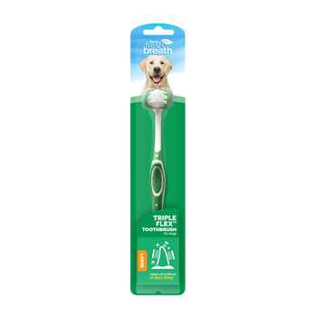 TropiClean Triple Flex Toothbrush For Med. & Lg. Dogs product detail number 1.0