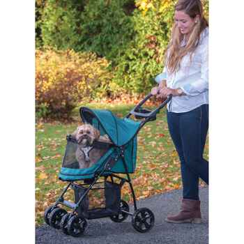 Pet Gear Happy Trails Lite NO-ZIP Pet Stroller - Juniper product detail number 1.0
