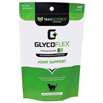 VetriScience GlycoFlex Stage 2 Hip and Joint Supplement Chews for Cats - 60 ct Bag product detail number 1.0