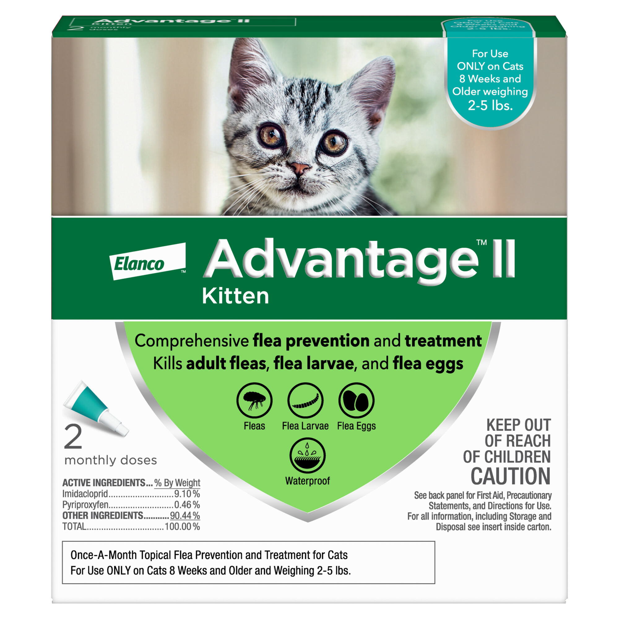 cat flea treatment advantage 2