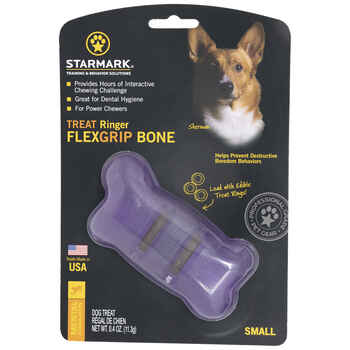 Starmark Treat Ringer Flexgrip Bone Small product detail number 1.0