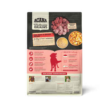 ACANA Wholesome Grains Red Meat Dry Dog Food 4 lb Bag