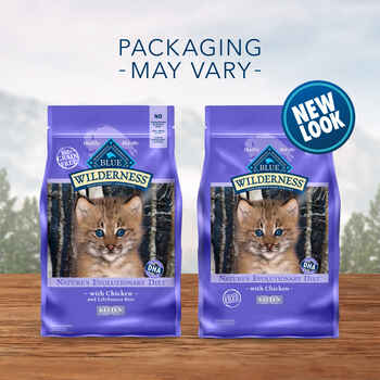 Blue Buffalo BLUE Wilderness Kitten Chicken Recipe Dry Cat Food 5 lb Bag