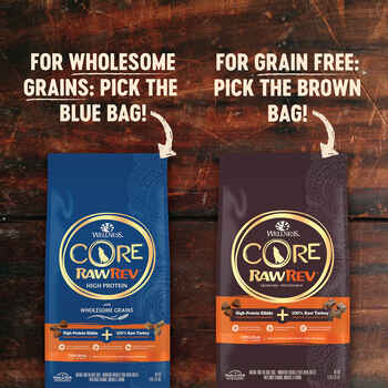 Wellness Core Raw Rev Grains for Dogs