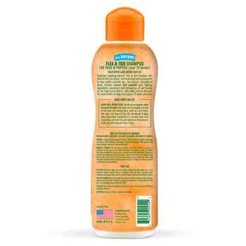 Tropiclean Natural Flea And Tick Shampoo Plus Soothing 20 oz