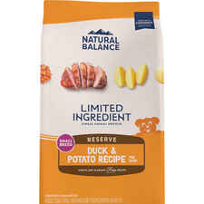Natural Balance® Limited Ingredient Reserve Grain Free Duck & Potato Small Breed Recipe Dry Dog Food-product-tile