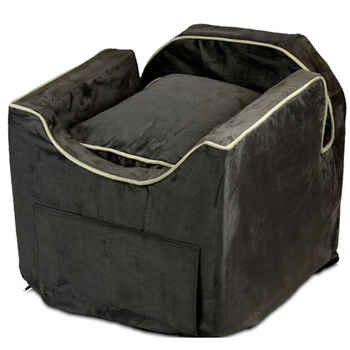 Snoozer® Luxury Lookout® II Pet Car Seat - Medium Black/herringbone product detail number 1.0