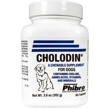 Cholodin Chewable Tablets 50 ct product detail number 1.0