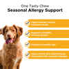 Pet Honesty Allergy Support Peanut Butter Flavored Soft Chews Allergy & Immune Supplement for Dogs