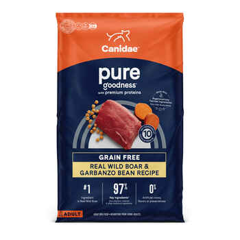 Canidae PURE Grain Free Wild Boar & Garbanzo Bean Recipe Dry Dog Food 22 lb Bag product detail number 1.0