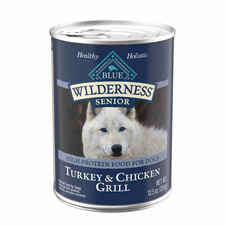 Blue Buffalo BLUE Wilderness Senior Turkey & Chicken Grill Wet Dog Food-product-tile