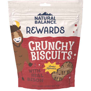 Natural Balance® Treats Crunchy Biscuits Sweet Potato & Bison Small Breed Recipe Dog Treat 8 oz product detail number 1.0
