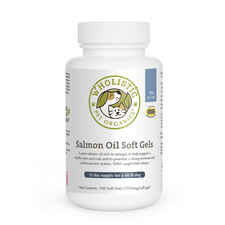 Wholistic Pet Organics Salmon Oil Soft Gels 100ct-product-tile