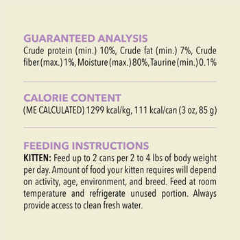 ACANA Premium Pâté Chicken & Tuna Kitten Recipe in Bone Broth Wet Cat Food 3 oz Cans - Case of 24