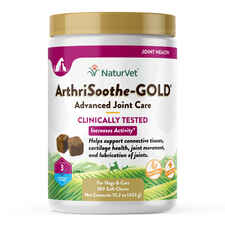 NaturVet ArthriSoothe-GOLD Level 3, Clinically Tested Advanced Joint Care Supplement for Dogs-product-tile