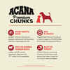 ACANA Premium Chunks Beef Recipe in Bone Broth Wet Dog Food 12.8 oz Cans - Case of 12