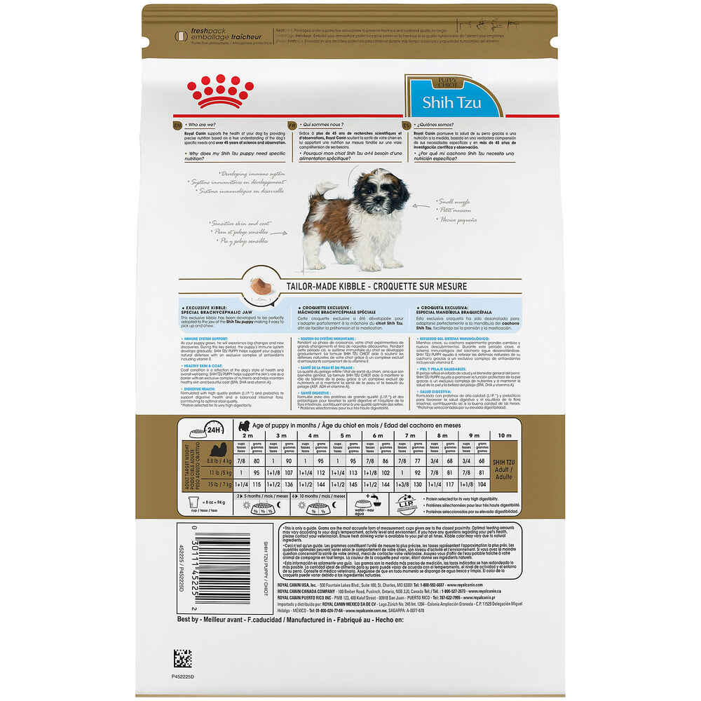 Royal Canin Breed Health Nutrition Shih Tzu Puppy Dry Dog Food