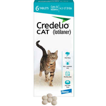 Credelio for Cats 6pk, 4-17lbs