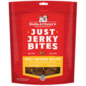 Stella & Chewy's Just Jerky Bites Real Chicken Recipe Grain-Free Dog Treats 6oz product detail number 1.0