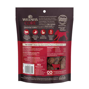 Wellness Core Grain Free Pure Rewards Beef Bites for Dogs 4oz