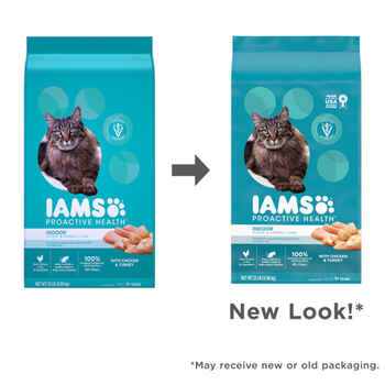 Iams Proactive Health Indoor Weight and Hairball Chicken and Turkey 22 lb