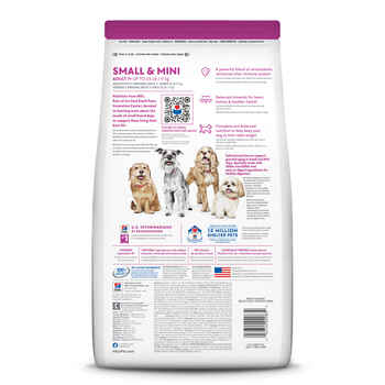 Hill's Science Diet Adult 7+ Small & Mini Chicken & Brown Rice Dry Dog Food - 4.5 lb Bag