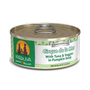 Weruva Cirque de la Mer with Tuna & Veggies in Pumpkin Soup for Dogs 24 5.5-oz Cans product detail number 1.0