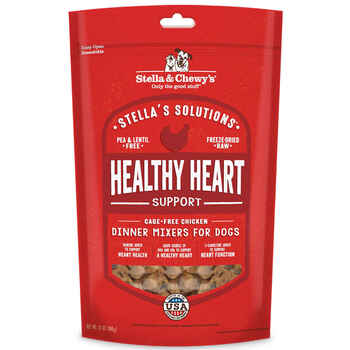 Stella & Chewy's Stella's Solutions Healthy Heart Support Chicken Freeze-Dried Raw Dog Food 13 oz Bag product detail number 1.0