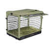 Sage Super Dog Crate with Cozy Bed Small 27"