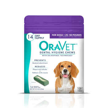 OraVet Dental Hygiene Chews Medium 14 ct product detail number 1.0