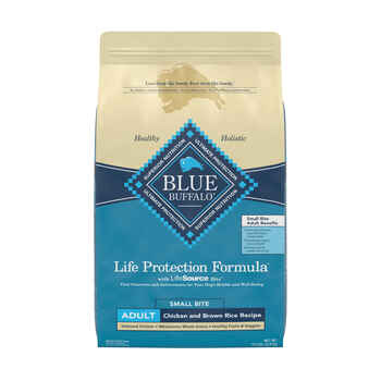 Blue Buffalo Life Protection Formula Adult Small Bite Chicken & Brown Rice Recipe Dry Dog Food 15 lb Bag product detail number 1.0