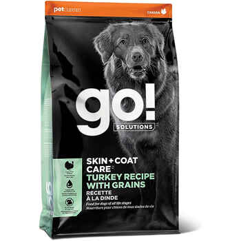 Petcurean Go! Skin & Coat Care Turkey Recipe With Grains Dry Dog Food 3.5-lb product detail number 1.0