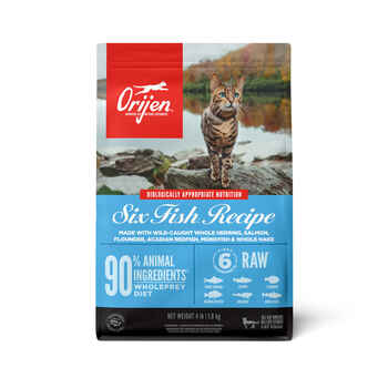 ORIJEN Six Fish Dry Cat Food 4 lb Bag product detail number 1.0