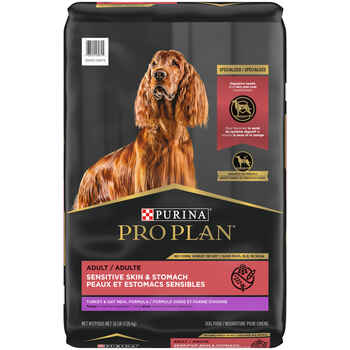 Purina Pro Plan Adult Sensitive Skin & Stomach Turkey & Oat Meal Formula Dry Dog Food 16 lb Bag product detail number 1.0