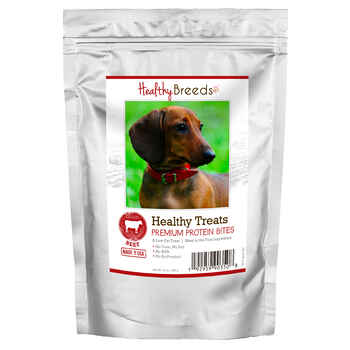 Healthy Breeds Dachshund Healthy Treats Premium Protein Bites Beef Dog Treats 10oz product detail number 1.0