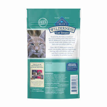 Blue Buffalo BLUE Wilderness Soft-Moist Chicken and Trout Recipe Cat Treats 2 oz Bag