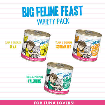 Weruva BFF Grain Free Big Feline Feast Variety Pack for Cats