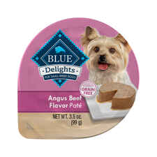 Blue Buffalo BLUE Delights Adult Angus Beef Flavor in Savory Juices Small Breed Wet Dog Food-product-tile