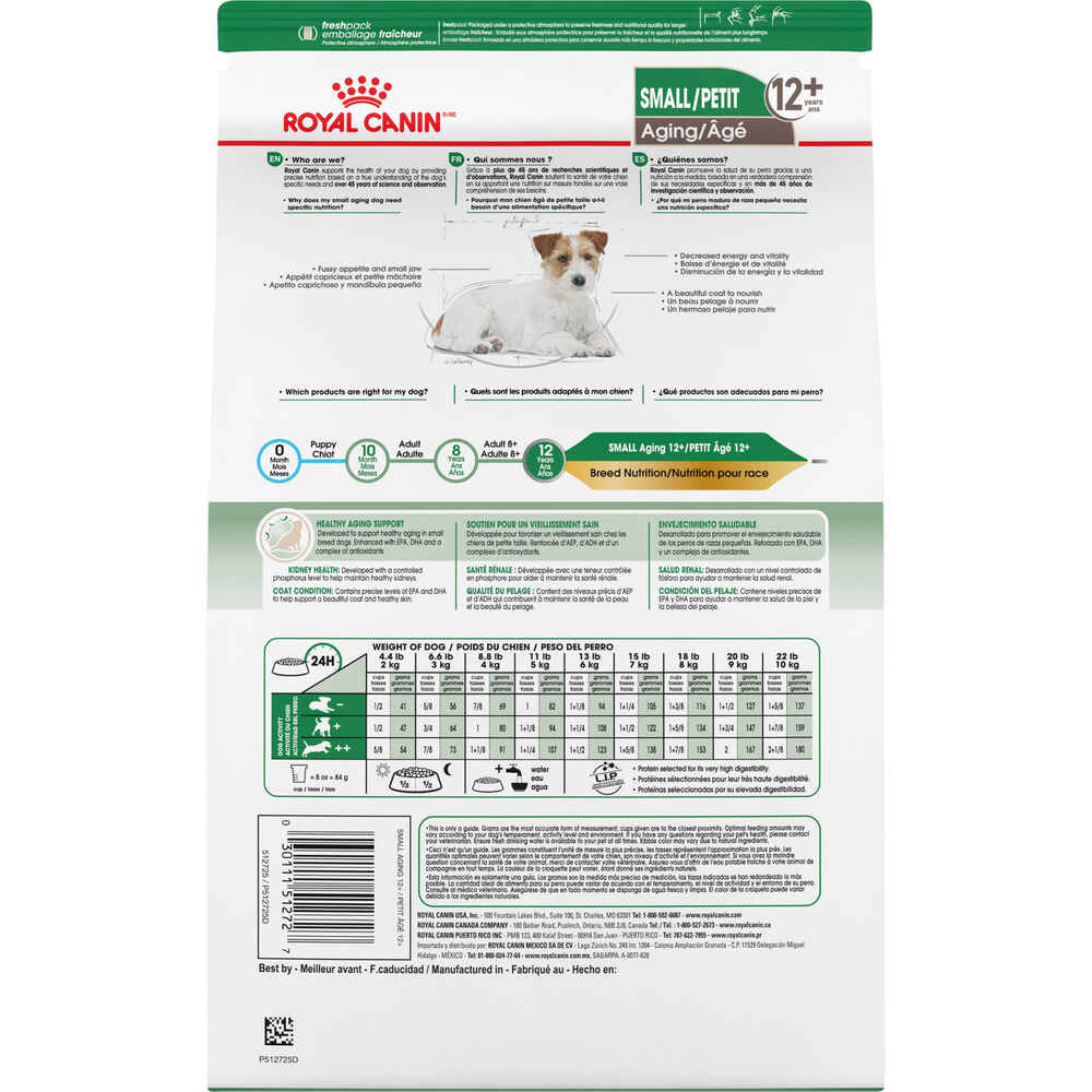 Royal Canin Size Health Nutrition Small Breed Aging 12+ Dry Dog Food