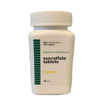 Sucralfate 1 gram (sold per tablet) product detail number 1.0