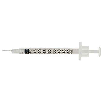 UltiCare U-100 Syringes 1/2cc 30G x 5/16" Short Needle 100ct